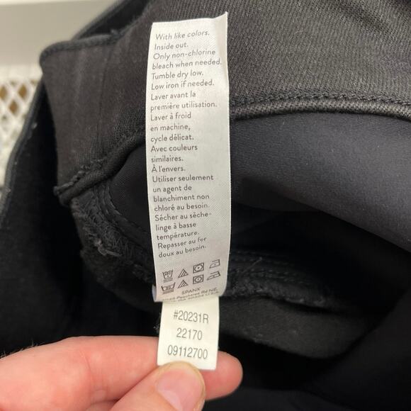 Spanx Cropped Flare Pull On Shaping Stretch Tummy Control Jeans Medium 20231R - Picture 11 of 13